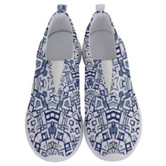 Blue-design No Lace Lightweight Shoes by nateshop