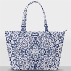 Blue-design Back Pocket Shoulder Bag  by nateshop