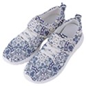 Blue-design Women s Velcro Strap Shoes View2