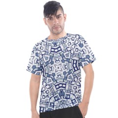 Blue-design Men s Sport Top by nateshop