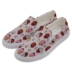 Cake-birthday Men s Canvas Slip Ons by nateshop