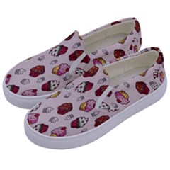 Cake-birthday Kids  Canvas Slip Ons by nateshop