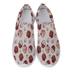 Cake-birthday Women s Slip On Sneakers by nateshop