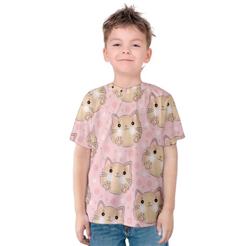 Cat-cats Kids  Cotton Tee by nateshop