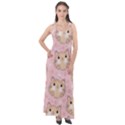 Cat-cats Sleeveless Velour Maxi Dress View1