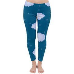 Clouds Classic Winter Leggings by nateshop