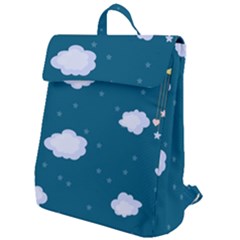 Clouds Flap Top Backpack