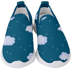 Clouds Kids  Slip On Sneakers by nateshop