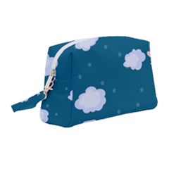 Clouds Wristlet Pouch Bag (medium) by nateshop