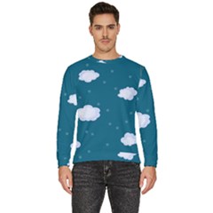 Clouds Men s Fleece Sweatshirt