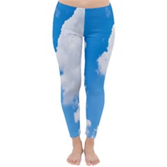 Cloudy Classic Winter Leggings by nateshop