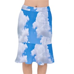 Cloudy Short Mermaid Skirt by nateshop