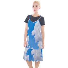 Cloudy Camis Fishtail Dress by nateshop