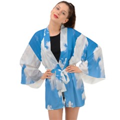 Cloudy Long Sleeve Kimono by nateshop