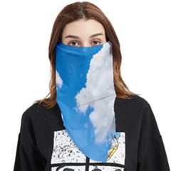 Cloudy Face Covering Bandana (triangle) by nateshop