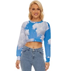 Cloudy Lightweight Long Sleeve Sweatshirt by nateshop