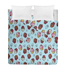 Cupcake Duvet Cover Double Side (Full/ Double Size)