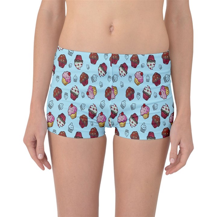 Cupcake Reversible Boyleg Bikini Bottoms