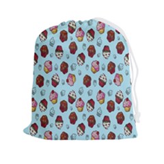 Cupcake Drawstring Pouch (2XL)