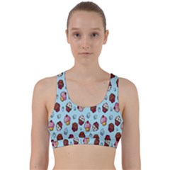 Cupcake Back Weave Sports Bra by nateshop