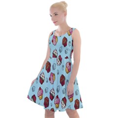 Cupcake Knee Length Skater Dress