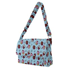 Cupcake Full Print Messenger Bag (M)