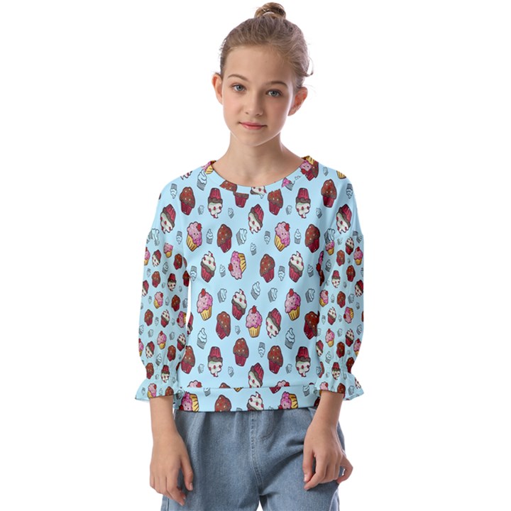 Cupcake Kids  Cuff Sleeve Top