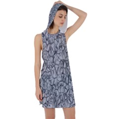 Comb Racer Back Hoodie Dress by nateshop