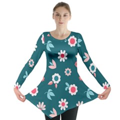 Cute Long Sleeve Tunic  by nateshop