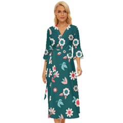 Cute Midsummer Wrap Dress by nateshop