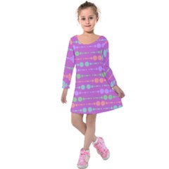 Design Modern Kids  Long Sleeve Velvet Dress by nateshop