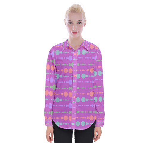 Design Modern Womens Long Sleeve Shirt by nateshop