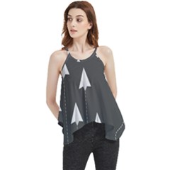 Difference Flowy Camisole Tank Top by nateshop