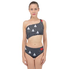 Difference Spliced Up Two Piece Swimsuit by nateshop