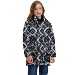 Digital Kid s Hooded Longline Puffer Jacket by nateshop