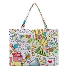 Doodle Medium Tote Bag