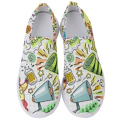 Doodle Men s Slip On Sneakers