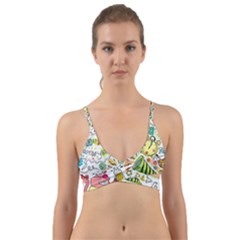 Doodle Wrap Around Bikini Top