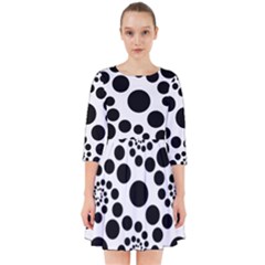 Dot Smock Dress by nateshop