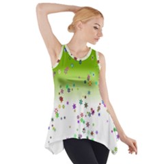 Effect Side Drop Tank Tunic by nateshop