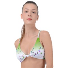 Effect Knot Up Bikini Top by nateshop