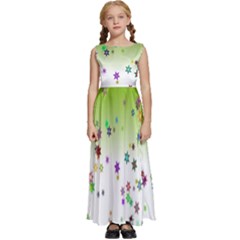 Effect Kids  Satin Sleeveless Maxi Dress by nateshop