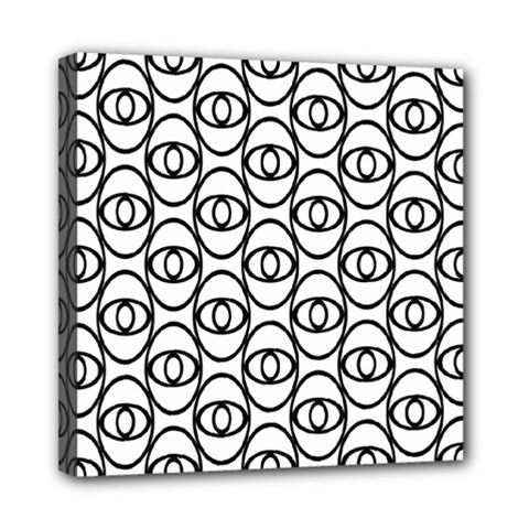 Ellipse Mini Canvas 8  X 8  (stretched) by nateshop