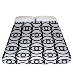 Ellipse Fitted Sheet (queen Size) by nateshop