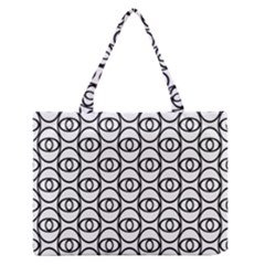 Ellipse Zipper Medium Tote Bag by nateshop