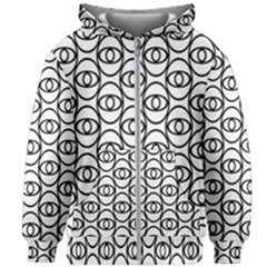 Ellipse Kids  Zipper Hoodie Without Drawstring by nateshop