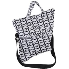 Ellipse Fold Over Handle Tote Bag by nateshop