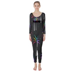 Flora Long Sleeve Catsuit by nateshop