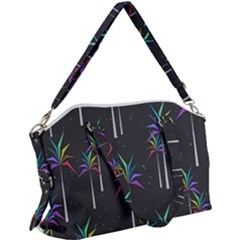 Flora Canvas Crossbody Bag by nateshop