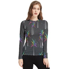 Flora Women s Long Sleeve Rash Guard by nateshop